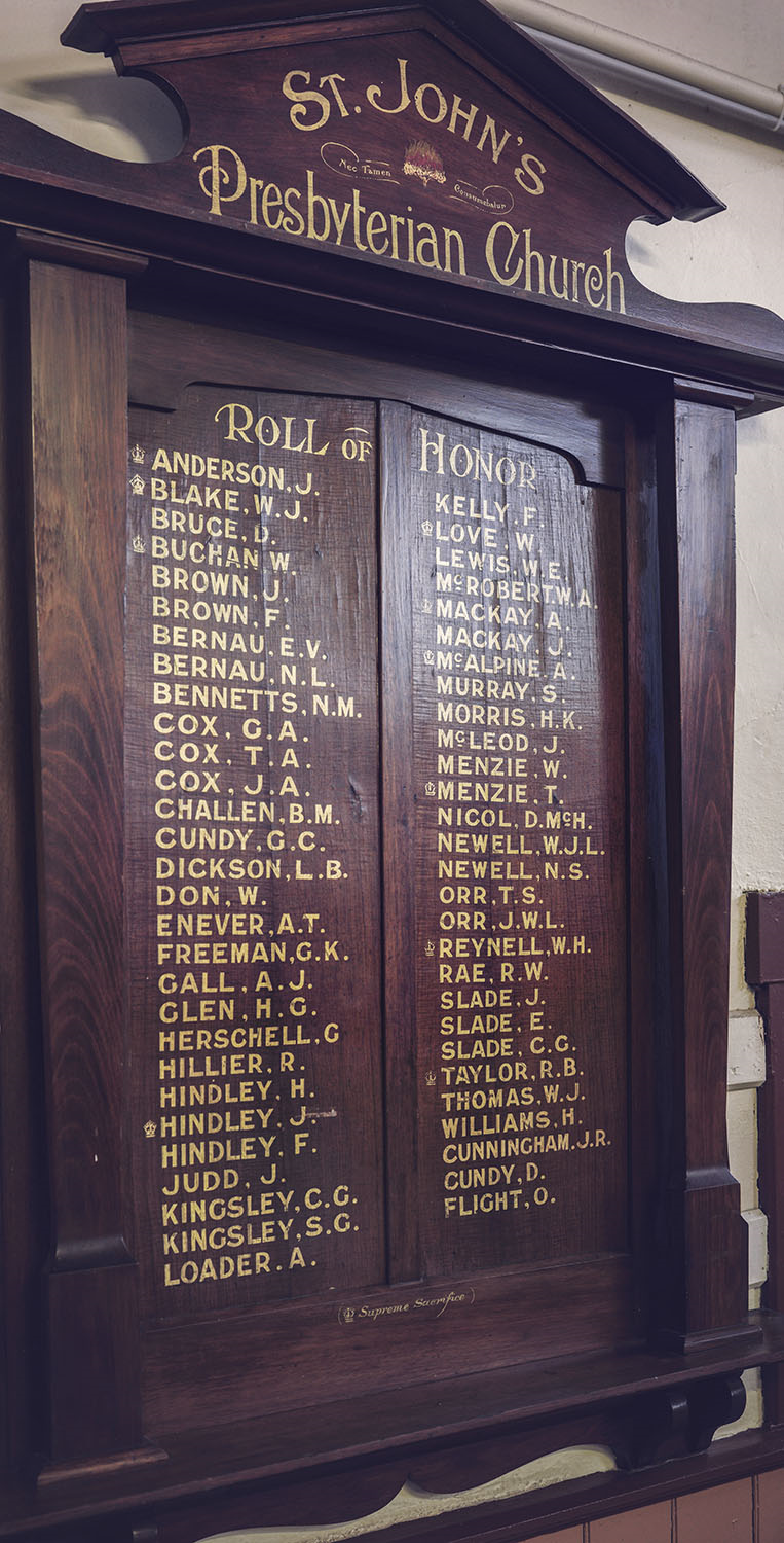 Roll of Honour small